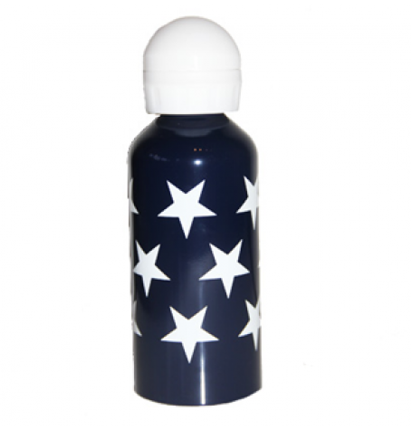 Navy Star Drink Bottle